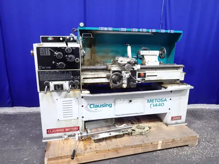 Clausing Metosa Gap Bed Lathe Variable Clausing-metosa C1440