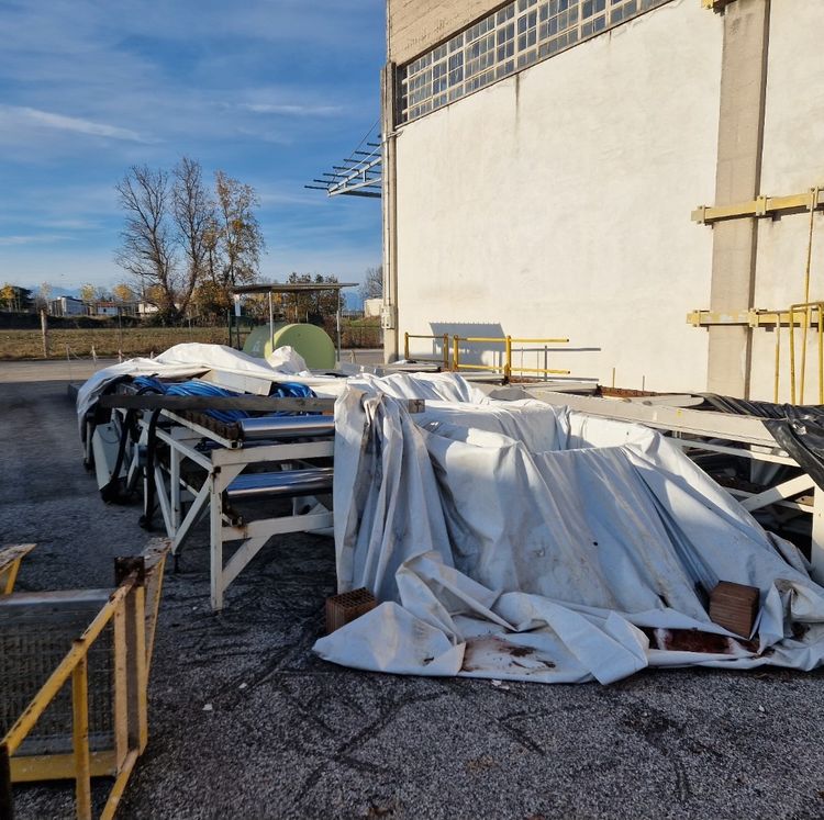 Jagenberg set of 5+5  Unwinders from a Jagenberg sheet-cutter