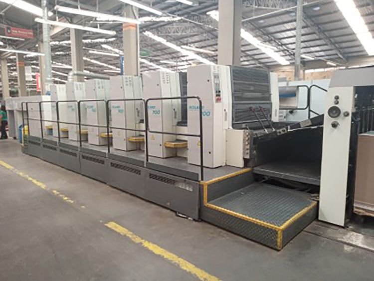 Roland 705 + varnish 1040 x 740 mm