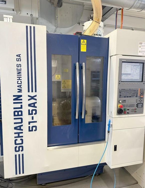 Schaublin 51 5AX CNC 5 Axis