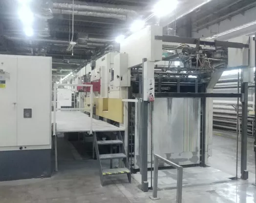 Bobst SP 1600 ER automatic die cutter