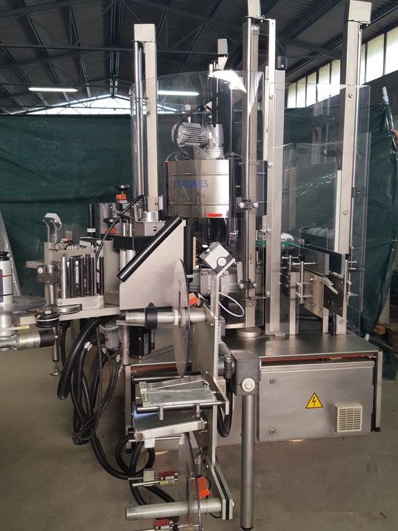 Krones Autocol 480-8, Automatic rotary labeling machine