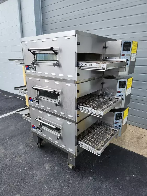 Middleby Marshall PS536 GS Triple Stack Conveyor Oven