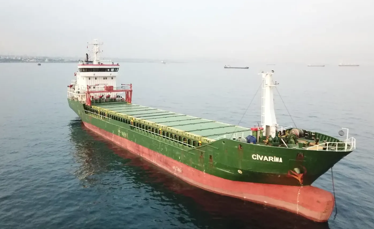 KARADENIZ GEMI INSAA S, CIVARINA ABT 4730 DWT ON 6.58 M DRAFT