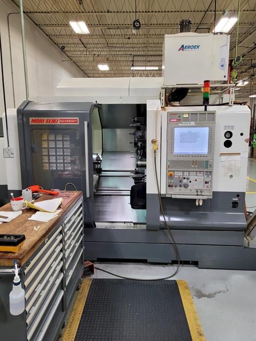 DMG MORI SEIKI M730BM CNC CONTROL 4000 RPM DMG MORI NZX 2500M/600Y CNC MULTI TASKING CENTER WITH MILLING & Y AXIS 4 Axis