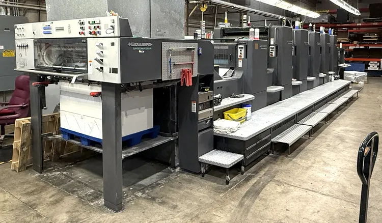 Heidelberg SM102-FPP+L 28" x 40"