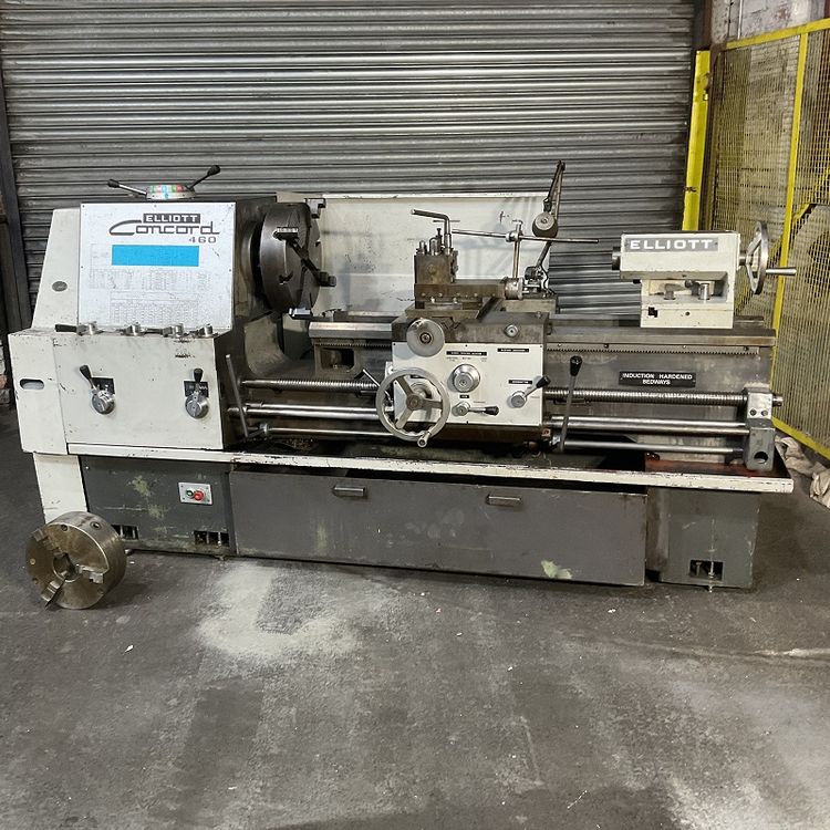 Elliott Gap Bed Centre Lathe 1500 rpm CONCORD 460
