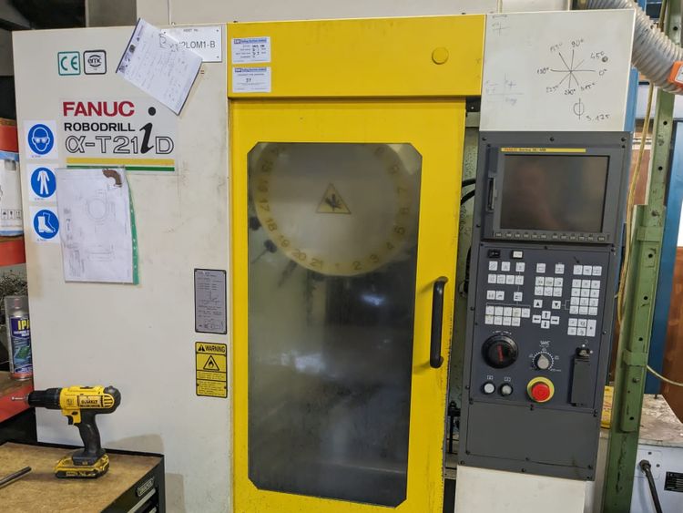 Fanuc Robodrill T21iD 3 Axis