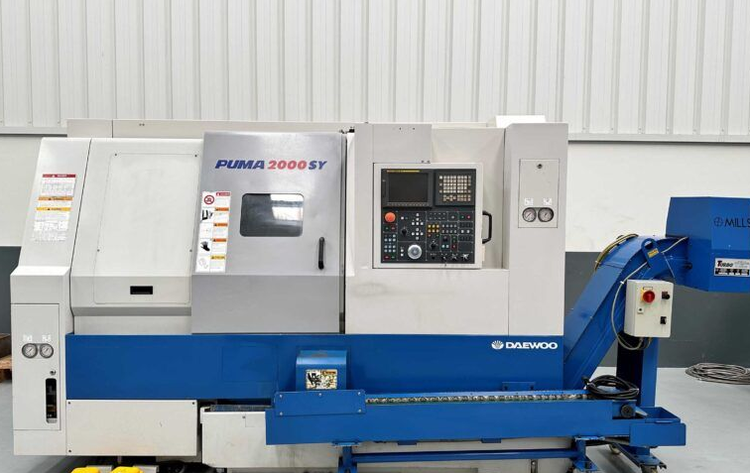 Daewoo FANUC 18i – T 4.500 rpm. PUMA 2000 SY 5  Axis