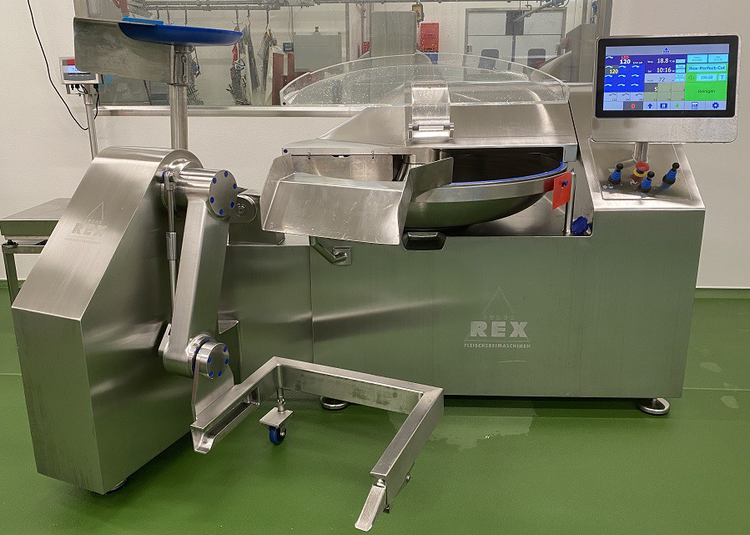 Duker Rex RK 125 SL Bowl cutter