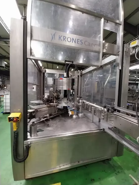 Krones 600-10, Hot Glue Labeler