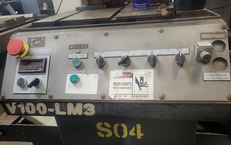Hem V100LM-3 Band saw vertical tilt frame saws Semiautomatic