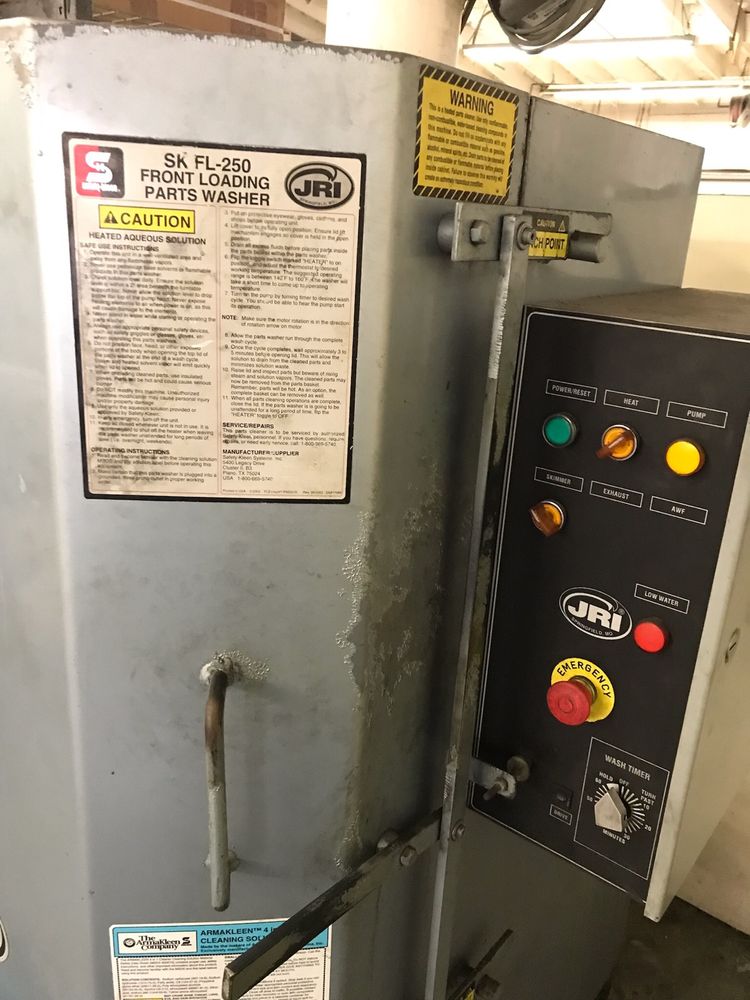 SAFTEY KLEEN SK 250 PARTS WASHER