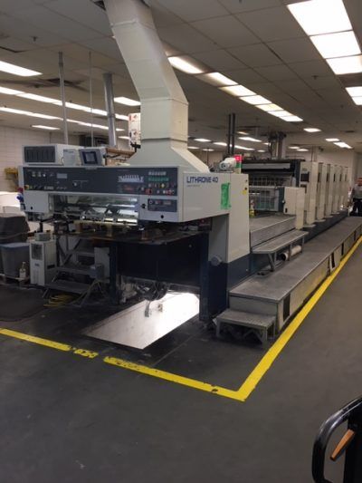 Komori Lithronre L640+Coater CX 28 x 40