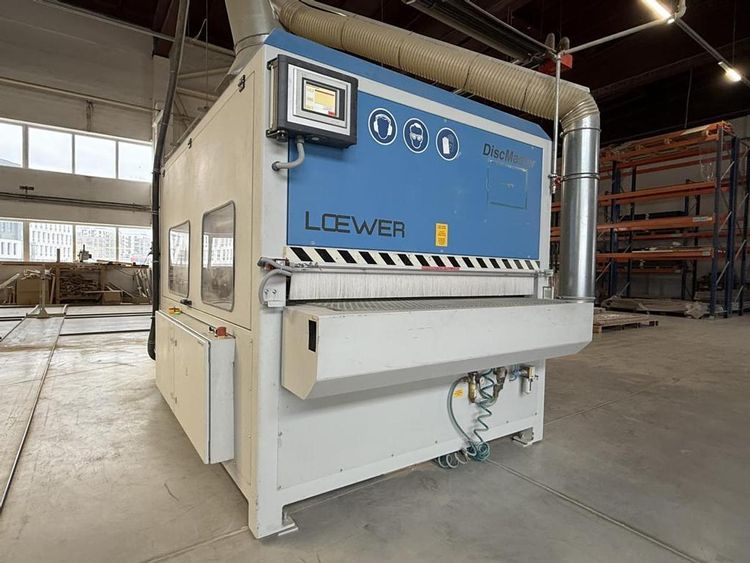 Lower DiscMaster 3DBB Touch Brush grinding machine