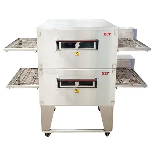 XLT X3H-3240 Double Deck Conveyor Natural Gas Pizza Oven