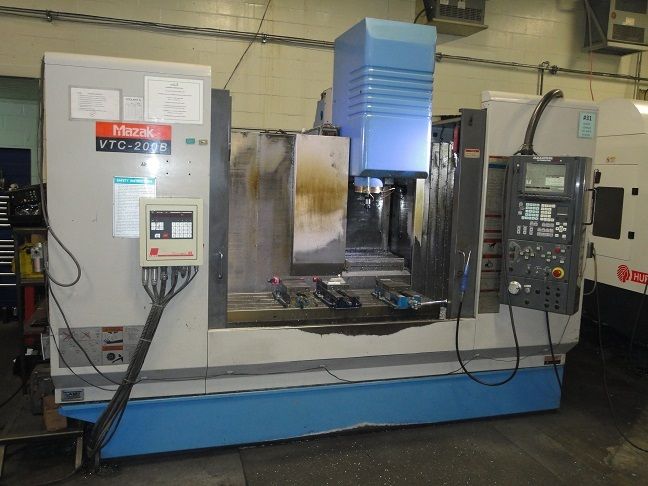 Mazak VTC-200 B	Mazatrol Fusion 640M 3 Axis