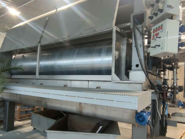 GL & V 144” Chrome Plated Sheet Extrusion Roll Stack