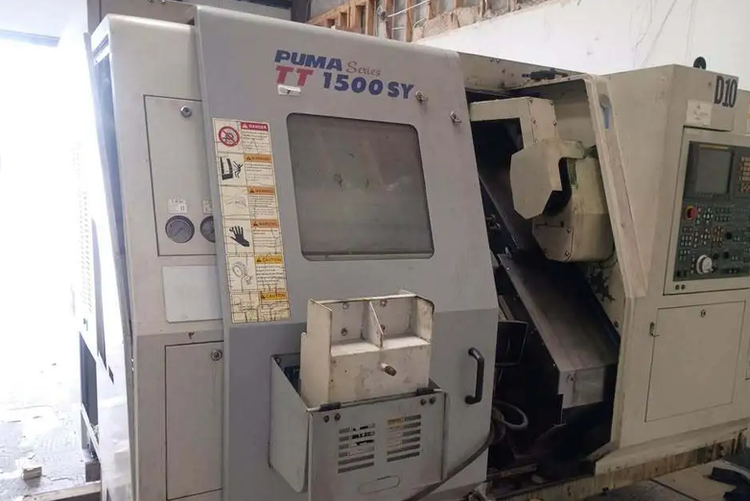 Daewoo Fanuc CNC 6,000 RPM PUMA TT-1500SY  2 Axis