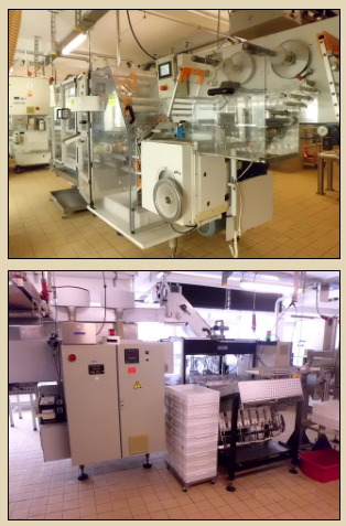 Rasch RDGE  Foiling machine for chocolate eggs