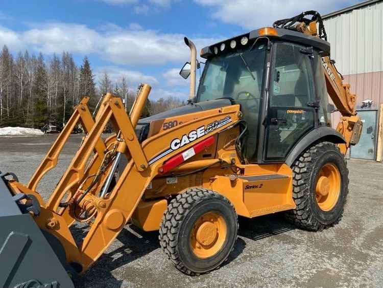 Case 580SM Backhoe Loader