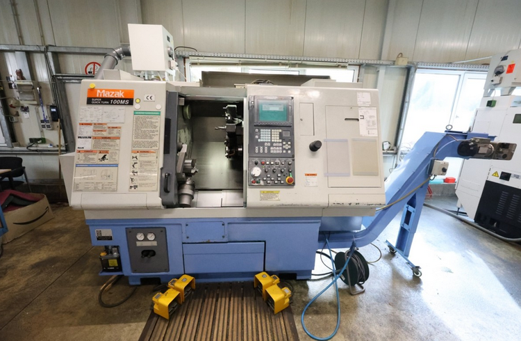 Mazak Mazatrol 640 T 6000 rpm Super Quick Turn 100 MS 3 Axis