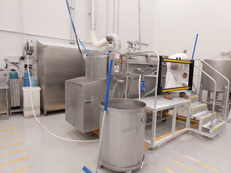 Horizontal Paddle Vacuum Mixer