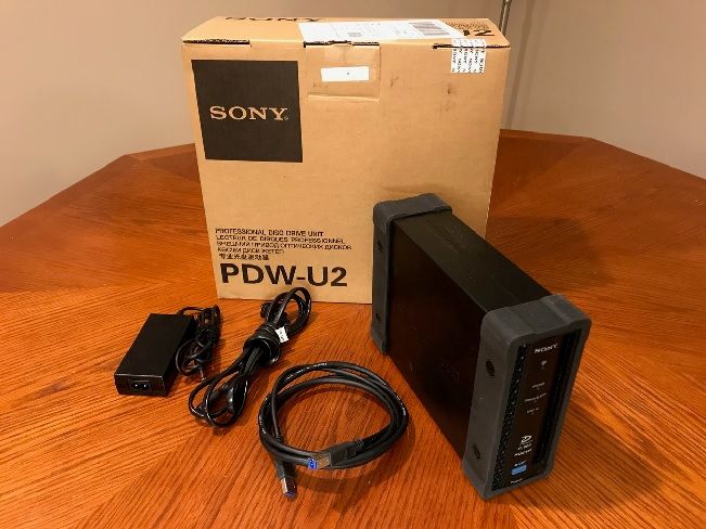 Sony PDW-U2 USB 3.0 XDCAM Disc Drive