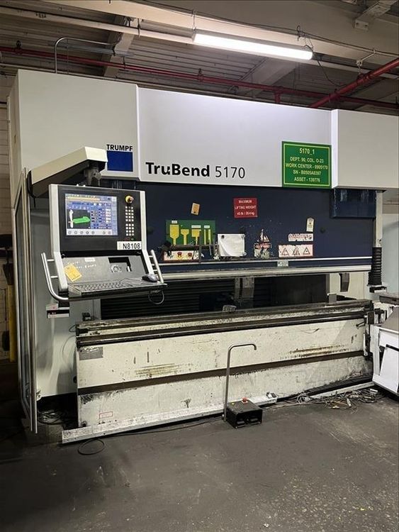 Trumpf TruBend 5170 187 Ton