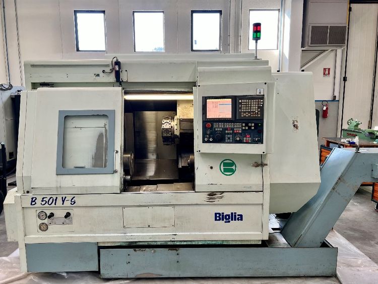 Biglia FANUC mod. 18iT 4000 RPM B 501 YS 2 Axis