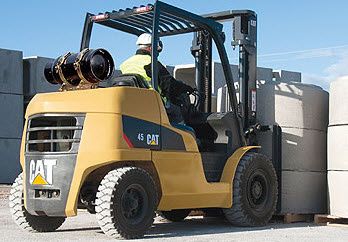 Caterpillar GP45N LP Gas Forklift 4,500 kg
