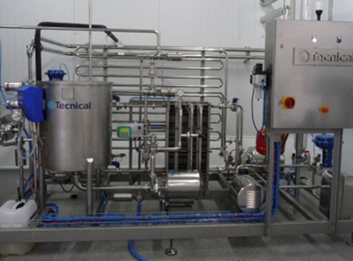 Milk pasteurizer for cheese/food milk