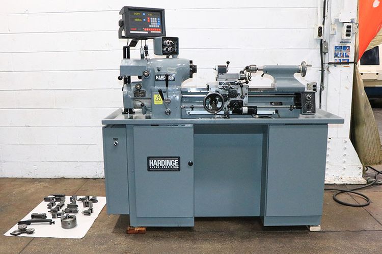 Hardinge Engine Lathe 3000 rpm HLV-H Reground Bed & New Turcite