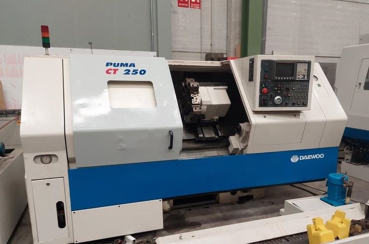 Daewoo FANUC 21T Variable Speed PUMA 250CT 2 Axis