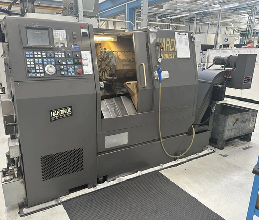 Hardinge GE FANUC Series 18-T 5000 RPM CONQUEST T42SP 2 Axis