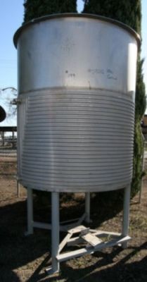 Others 1,000 Gallon Vertical Jacketed Tank