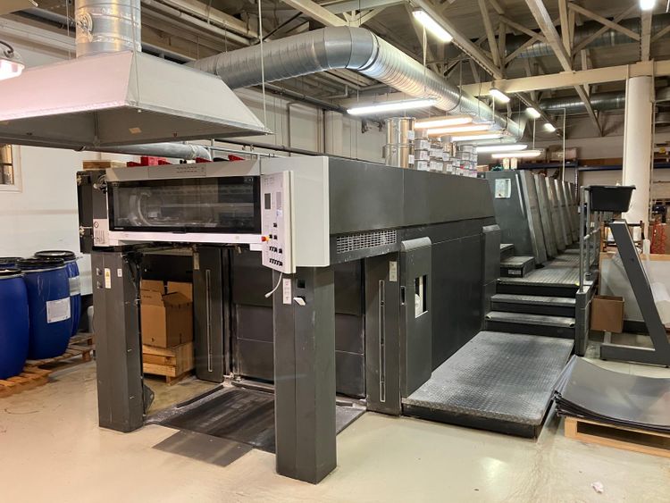 Heidelberg XL 105 - 5 + LX 75 x 105 cms