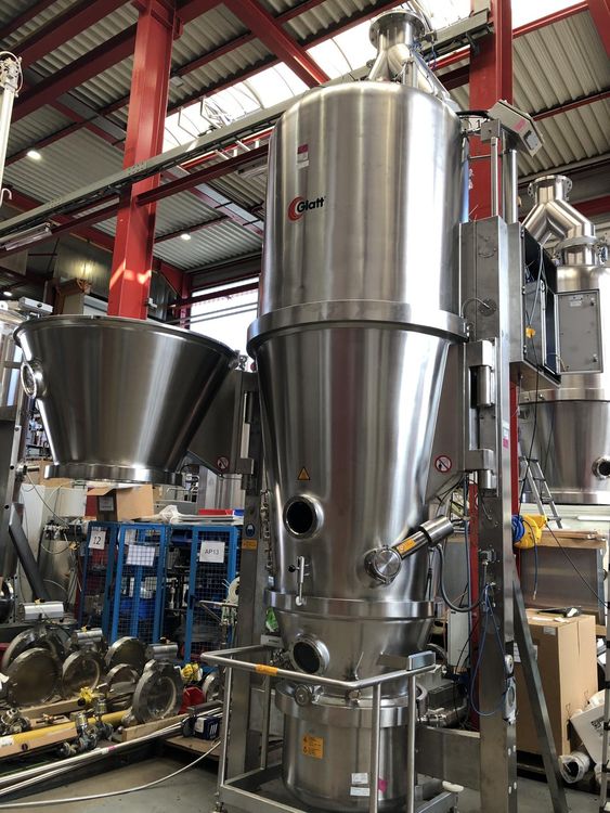 Glatt VG PRO 200, GSE PRO 200, GPCG PRO 60 Granulation plant