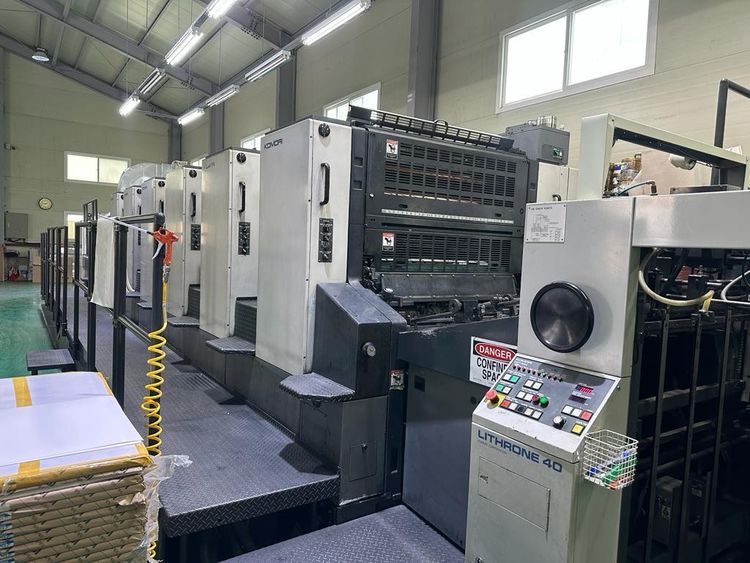 Komori L640+LX +UV INTERDECK 28x40