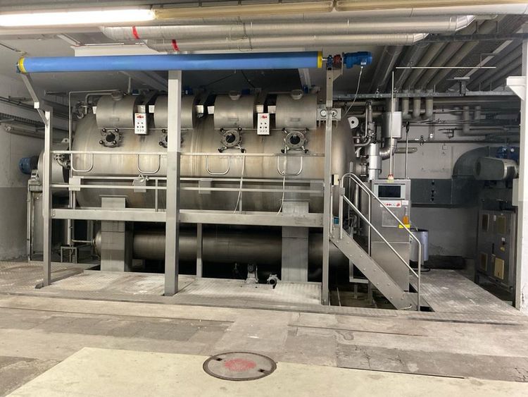 Then 2004 Then AFT900 full stainless 4-fold horizontal rope dyeing installation