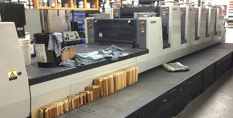 Komori L528ES+CX 20"x28"