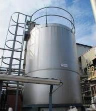 Bury Fabrication Stainless Steel Storage Tank