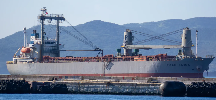 Higaki ASIAN KATRA ABT 10299 DWT ON 8.16 M DRAFT