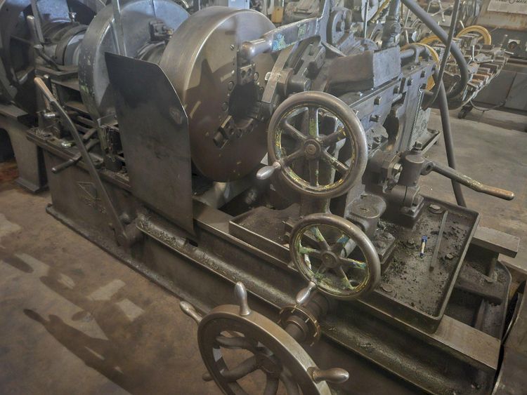 Landis 6" Stationary Die Head Threading Machine