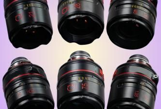 Angenieux Optimo Prime Silver Lens Set