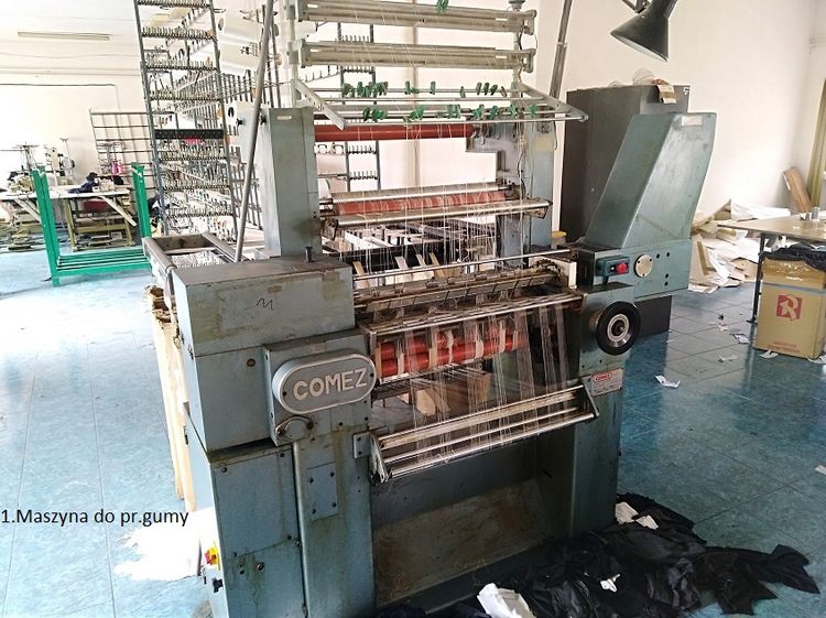 Comez 608 Machine for the production of knitted rubber