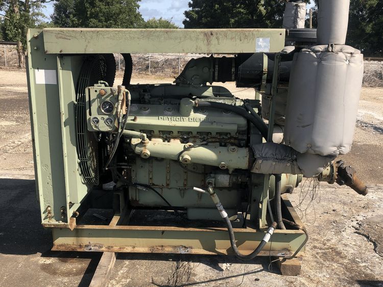 Detroit 12v71N Marine Engine – Running Take Out