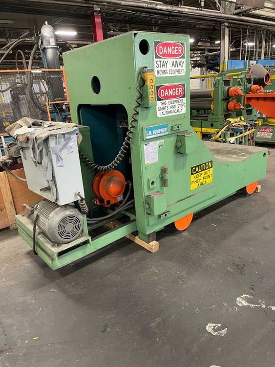 Paxson CONE UNCOILER WITH COIL CAR Maximum coil capacity: 60,000 lb