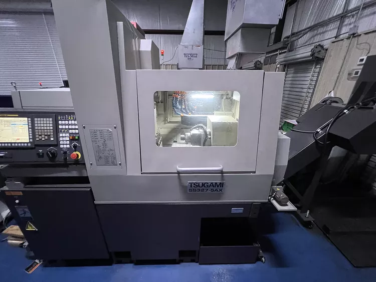 Tsugami FANUC 31i-B5 8,000 rpm SS327-5AX 2 Axis