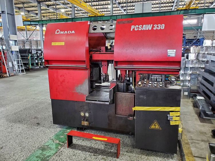 Amada PCSAW330 Bandsaw Semi Automatic